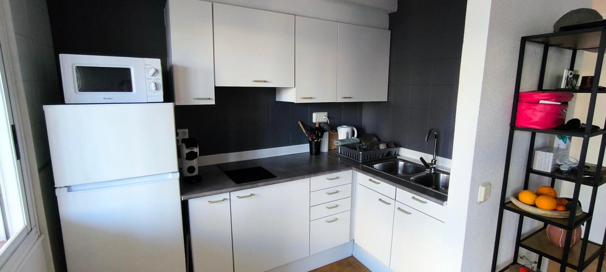 Spacieux Appartement Rose Front Mer Et Piscine Rosas Exterior foto